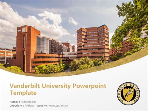 Vanderbilt Powerpoint Template